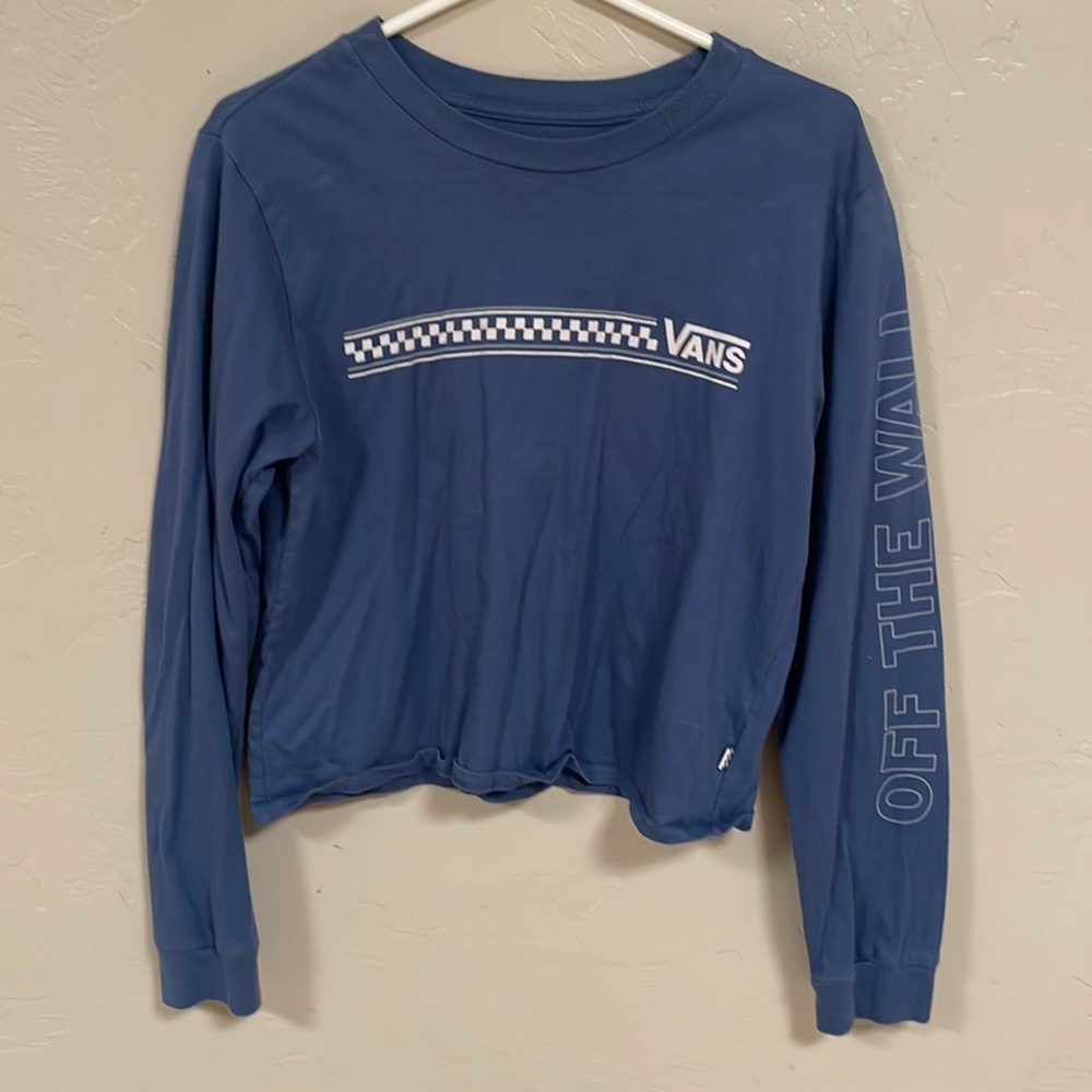 Vans long sleeve crop